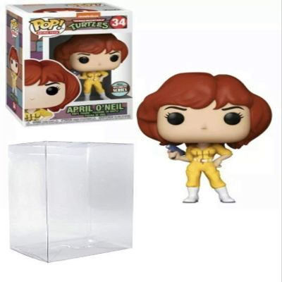 April O'Neil Specialty Series Pop #34 Retro Toys Teenage Mutant Ninja Turtles Vinyl Figure (Bundled with EcoTek Protector to Protect Display Box)