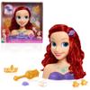 Disney Princess Ariel Styling Head, Red Hair, 10 Piece Pretend Play Set, The Little Mermaid, Officially Licensed Kids Toys for Ages 3 Up by Just Play view 1