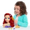 Disney Princess Ariel Styling Head, Red Hair, 10 Piece Pretend Play Set, The Little Mermaid, Officially Licensed Kids Toys for Ages 3 Up by Just Play view 2