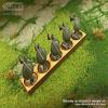 LITKO Formation Trays | Compatible with Oathmark | Infantry | Rank & File | Skirmish (20mm Round Bases, 5x1) view 2