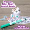 Crayola Scribble Scrubbie Mermaid Costume Playset, Toy for Kids, Gift view 4