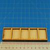 LITKO Formation Trays | Compatible with Oathmark | Infantry | Rank & File | Skirmish (20mm Square Bases, 5x1) view 3