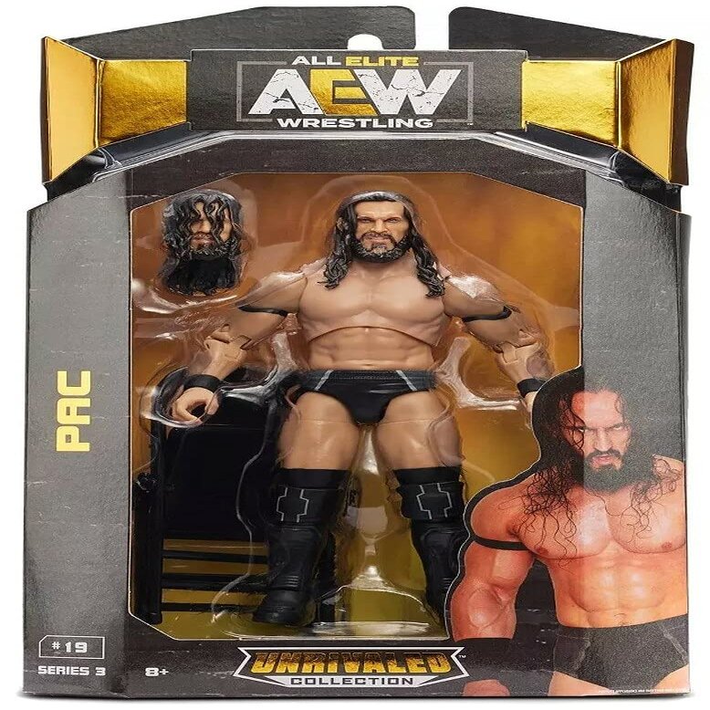 All Elite Wrestling - 1 Figure Pack (Unrivaled Figure) W3 - PAC