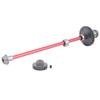 RC Car Drive Shaft - Metal Center Shaft for WLtoys 144001, 1:14 Scale RC Car (Front & Rear Drive Shaft Set) - Includes RC Motor Gear view 4