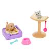 Barbie Doll Pet Theme Accessory Set - Storytelling Adventure Series ~ Pair with Dollhouse or Stand Alone Play ~ Puppy, Kitten, Scratching Post, Dog Bed, Toys and More view 2