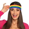 Boland 10203988 Stirnband Regenbogen Rainbow Headband, Multicoloured, standard size view 3