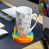 Toyland Push Bubble Pop Bubble 'Pop It' Sensory Fidget Toy  Many Choices (Rainbow Round) view 4