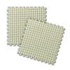 KXMYT Soft Play Mats for Children, EVA Interlocking Puzzle Foam Non-Slip Floor Mat with Edges, Thick 1 cm Cotton Linen Plaid Surface, for Bedroom/Study/Bay Window/Dormitory,Beige,24 view 1