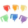 TickiT Translucent Funnels, Set of 6 view 1