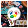 maojin Triangular Card Holder, Triangle Shaped Hands Free Playing Card Holder, Multiple Playing Methods for All Card Games, A for Those That Love Cards Games view 3