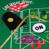 Cyber-Deals Craps Kit Sets Including 19mm Dice (Set of 5), Layout, Stick, Acrylic Dice Boat & Accessories (Purple) view 1
