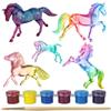 Breyer Horses Stablemates Suncatcher Horses Craft Set | 5 Piece Set | 1:32 Scale | Model 4237, Yellow view 2