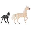 Breyer Horses Traditional Series Encore & Tor | 2 Horse Set | Horse Toy Model | 1:9 Scale | Model 1840, White view 1