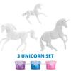 Breyer Horses Stablemates Unicorn Family Paint Set | 3 Unicorn Set | 1:32 Scale | Horse Toy | Model 4262, Yellow view 2