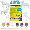 Breyer Horses Stablemates Horse Crazy Colorful Breed Paint Set | 5 Piece Set | 1:32 Scale | Model #4234 view 2
