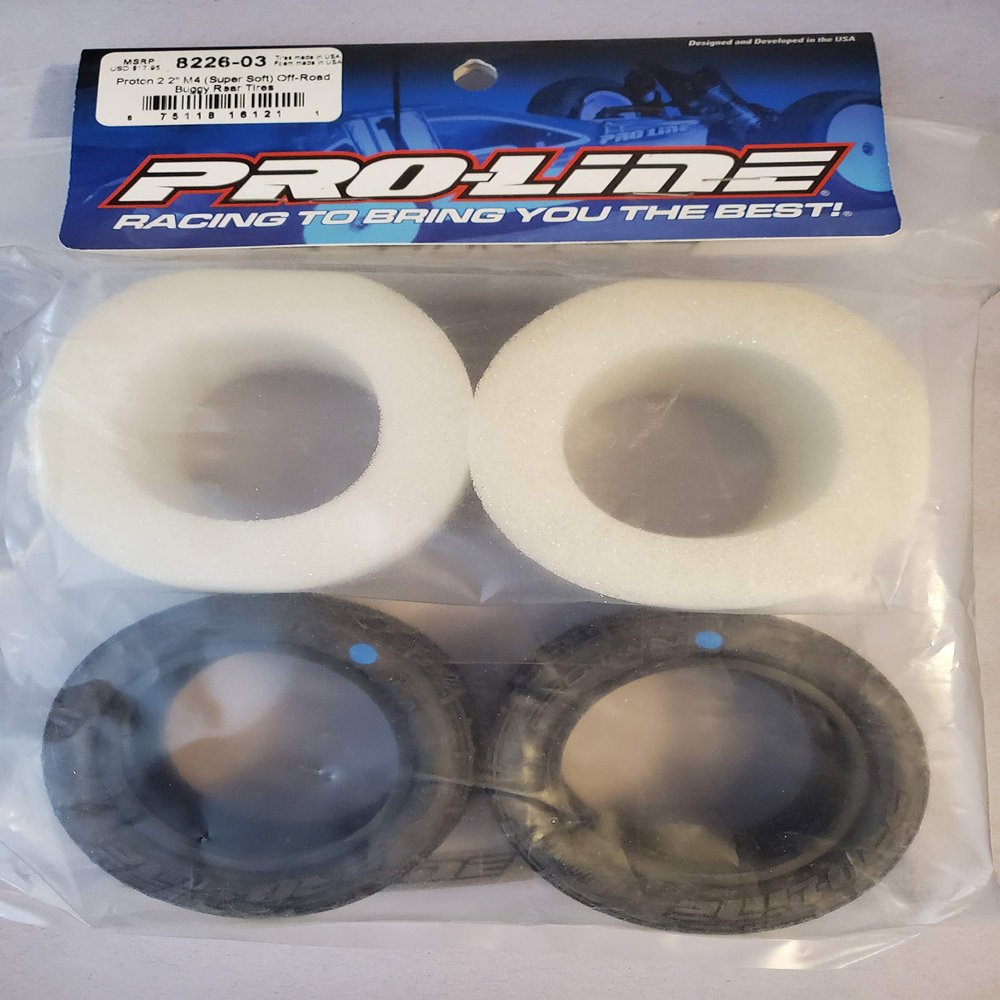 Proton 2.2" M4 (Super Soft) Off-Road Buggy Rear Tires