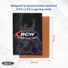 BCW Elite2 Matte Card Sleeves  Autumn | Anti-Glare Front | Textured Back | Fits Standard 2.5" x 3.5" Cards - 100 Pack view 3