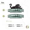 Desert Cactus Plymouth State University Sticker Panthers Vinyl Decal Laptop Water Bottle Car Scrapbook (4 Inch Set V1) view 4