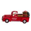 14-Inch Coca-Cola Santa in Pickup Truck view 2