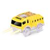QUOXO 3 Pack Tracks Cars Replacement ONLY, Glow in The Dark with 5 Flashing LED Lights Tracks Cars only Replacement(Free Finger Skateboard) view 3