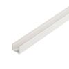 Outwater Plastics White 3/8'' Flat Bottom Rigid PVC Plastic U-Channel/C-Channel 72 Inch Lengths (Pack of 10 Pieces, 60 feet Total) view 1