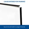 Outwater Plastics White 3/8'' Flat Bottom Rigid PVC Plastic U-Channel/C-Channel 72 Inch Lengths (Pack of 10 Pieces, 60 feet Total) view 4