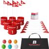 bucketgolf Game The Original Ultimate Backyard Lawn Golf Game for Family, Adults and Kids - Portable 6 Hole Golf Course Play Outdoor, Lawn, Park, Beach, Yard. view 1