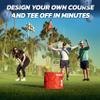 bucketgolf Game The Original Ultimate Backyard Lawn Golf Game for Family, Adults and Kids - Portable 6 Hole Golf Course Play Outdoor, Lawn, Park, Beach, Yard. view 3