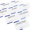 200 French Verb Conjugation Present Tense Flash Cards - Full Examples in Both French and English view 2
