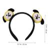 Beaupretty 4pcs Cartoon Animal Headbands Cute Hair for Parties Lightweight and Comfortable Festival Accessories Adorable Dog Designs for Women view 3