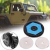56t Spur Gear Gear Upgrade AccessoriesPlastic Metal Rc Steel Metal Spur Diff Differential Main Gear Fit for Axial Scx10 Rc Car view 2