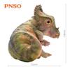 A-qi Young Sinoceratops Figure Ceratopsidae Dinosaur Triceratops Model Realistic PVC Animal Collector Gift view 2