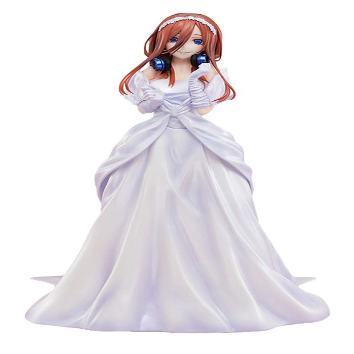 Hobby JAPAN Amakuni The Quintessential Quintuplets SS: Miku Nakano (Wedding Ver.) 1:7 Scale PVC Figure