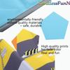 LimitlessFunN Foldable Double Layer Oxford Cloth Kids Ball Pit, Play Ball Pool with Storage Bag (Balls Not Included) Playpen for Baby Toddlers (48 Inch, Large, Blue) view 4