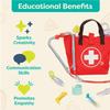 B. toys  Mini Doctor Care Kit with Realistic Tools for Toddlers & Kids  Educational Toys for Role Play & Imaginative Play  Includes Medical Bag & Accessories  18+ Months view 4