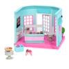 Li'l Woodzeez  Dollhouse Furniture Set with 26 Pieces  Living Room & Nursery Includes Sofa, Crib & Miniatures with 3 Posable Figures  Toddler Doll House Playset for Imaginative Play 3+ Years view 2