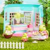 Li'l Woodzeez  Dollhouse Furniture Set with 26 Pieces  Living Room & Nursery Includes Sofa, Crib & Miniatures with 3 Posable Figures  Toddler Doll House Playset for Imaginative Play 3+ Years view 3