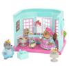 Li'l Woodzeez  Dollhouse Furniture Set with 26 Pieces  Living Room & Nursery Includes Sofa, Crib & Miniatures with 3 Posable Figures  Toddler Doll House Playset for Imaginative Play 3+ Years view 4