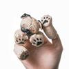AQKILO Pug Finger Puppet Set, Animals Puppet Show Theater Props, Novelty Toys Weird Stuff Gifts view 2