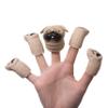 AQKILO Pug Finger Puppet Set, Animals Puppet Show Theater Props, Novelty Toys Weird Stuff Gifts view 3