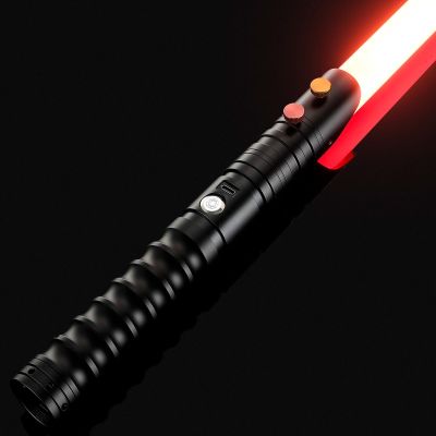 CVCBSER Upgrade App Dueling Lightsaber, Motion Control 16 Sets Sound Effects and 16 Colors Changeable, Smooth Swing Metal Light Saber for Adults