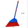 Xifando Kids Broom-Housekeeping Cleaning Tool for Kids Pretend Playing,Retractable Small Broom for Littler Helper(Blue+Red) view 2