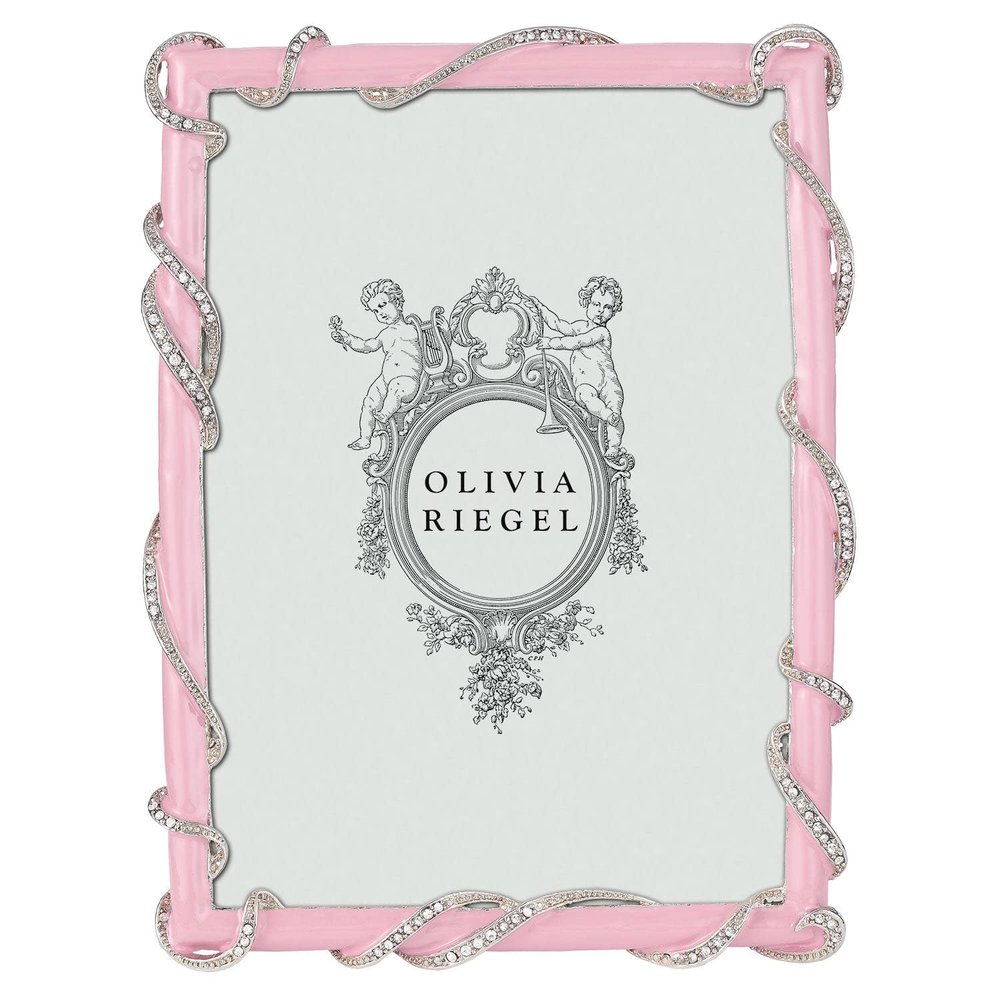 Olivia Riegel Baby-Pink Harlow 5x7 Enamel Frame (r) - 5x7