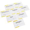 200 German Verb Conjugation Present Tense Flash Cards - Full Examples in Both German and English view 4