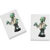 Azeeda 2 x 45mm 'Zombie' Erasers/Rubbers (ER00025630) view 1