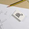 Azeeda 2 x 45mm 'Tortoise' Erasers/Rubbers (ER00025701) view 2