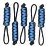BubbasGarageTv - Large Heavy Duty Paracord Zipper Pulls (Light Blue) view 1