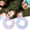 BARMI Adjustable Iron Loop Making Flower Basket Tool Kids Toys Decor Display Model,Perfect Child Intellectual Toy Gift Set Silver view 2