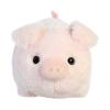 Aurora Adorable Spudsters Cutie Pig Stuffed Animal - Round Shape Makes for Comforting Cuddles - Perfect for Kids All Ages and Animal Loving Adults - Pink 10.5 Inches view 1
