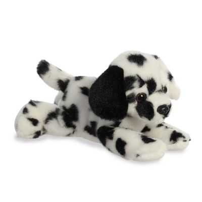 Aurora Adorable Mini Flopsie Dipper Dalmatian Stuffed Animal - Mini Companions Ready for Playful Adventures - for Kids All Ages, Toddlers, Adults, and Families - White 8 Inches